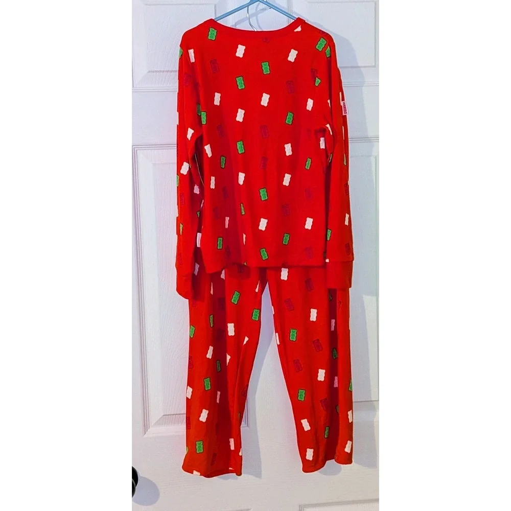 Haribo Red Gummy Bear Pajamas Set - Kids‎ Size 5T - Cute NWT $48